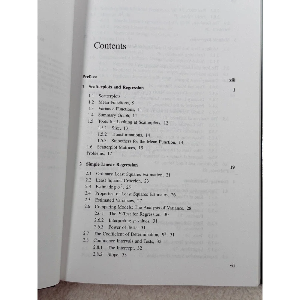 Applied Linear Regression Sanford 2005 Statistic and Probability Series